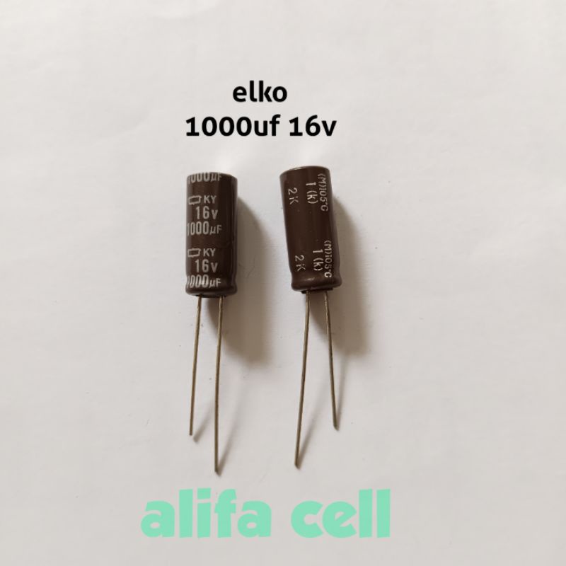 Jual elko 1000uf 16v elco 1000 uf 16v | Shopee Indonesia