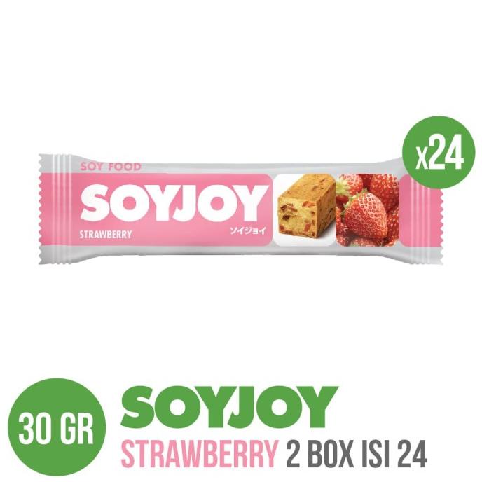 

SOYJOY STRAWBERRY 30 gr 2 Box isi 24 pcs