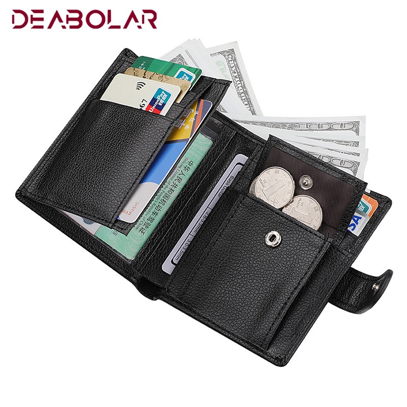 DOMPET LIPAT WANITA MOLDAVIAN DEABOLAR ORIGINAL KULIT HITAM WA623B5 CEWEK KOREA IMPORT PENDEK SLOT KARTU RESLETING KOIN KECIL MINI REMAJA FASHION SIMPLE KEKINIAN BRANDED BATAM