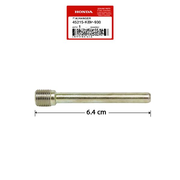 45215-KBP-930 Baut L Kaliper Kampas Rem Depan Cakram Karisma Supra X 125 Fit Revo 100 CS1 Megapro Ti