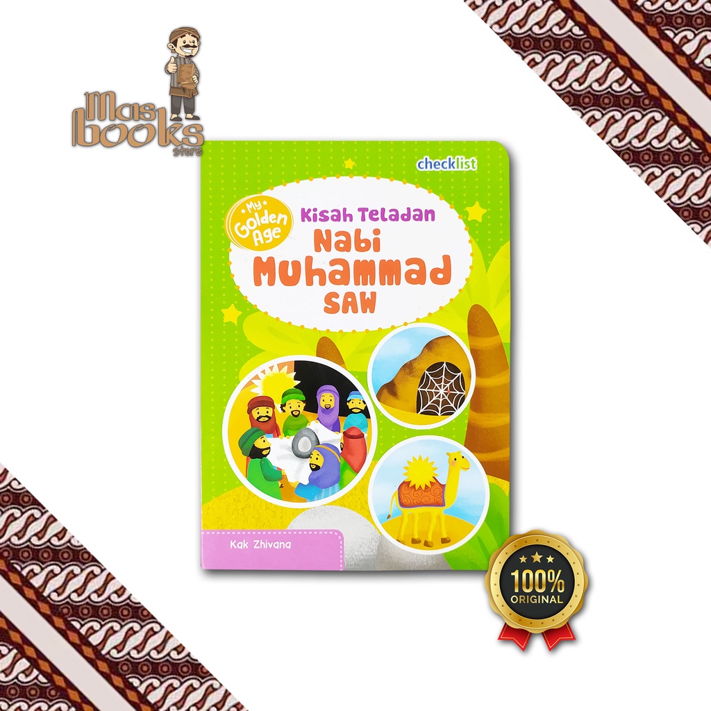 Boardbook Anak Islam Mengenal 25 Nabi & Rasul My Golden Age
