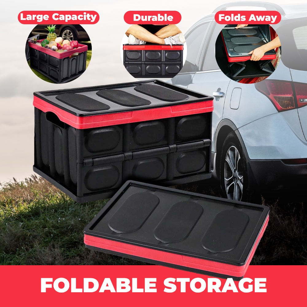 Kotak Penyimpanan Bagasi Mobil Model Lipat Car Storage Box - kotak penyimpanan - storage box lipat - kotak box multifungsi