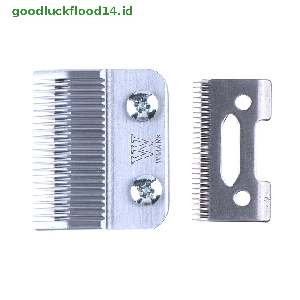 [GOOGFOUR] Aksesoris Penjepit Rambut Pisau Bergerak Hair Cutg Clipper Blade Bahan Baja Dengan Sekrup [TOP]