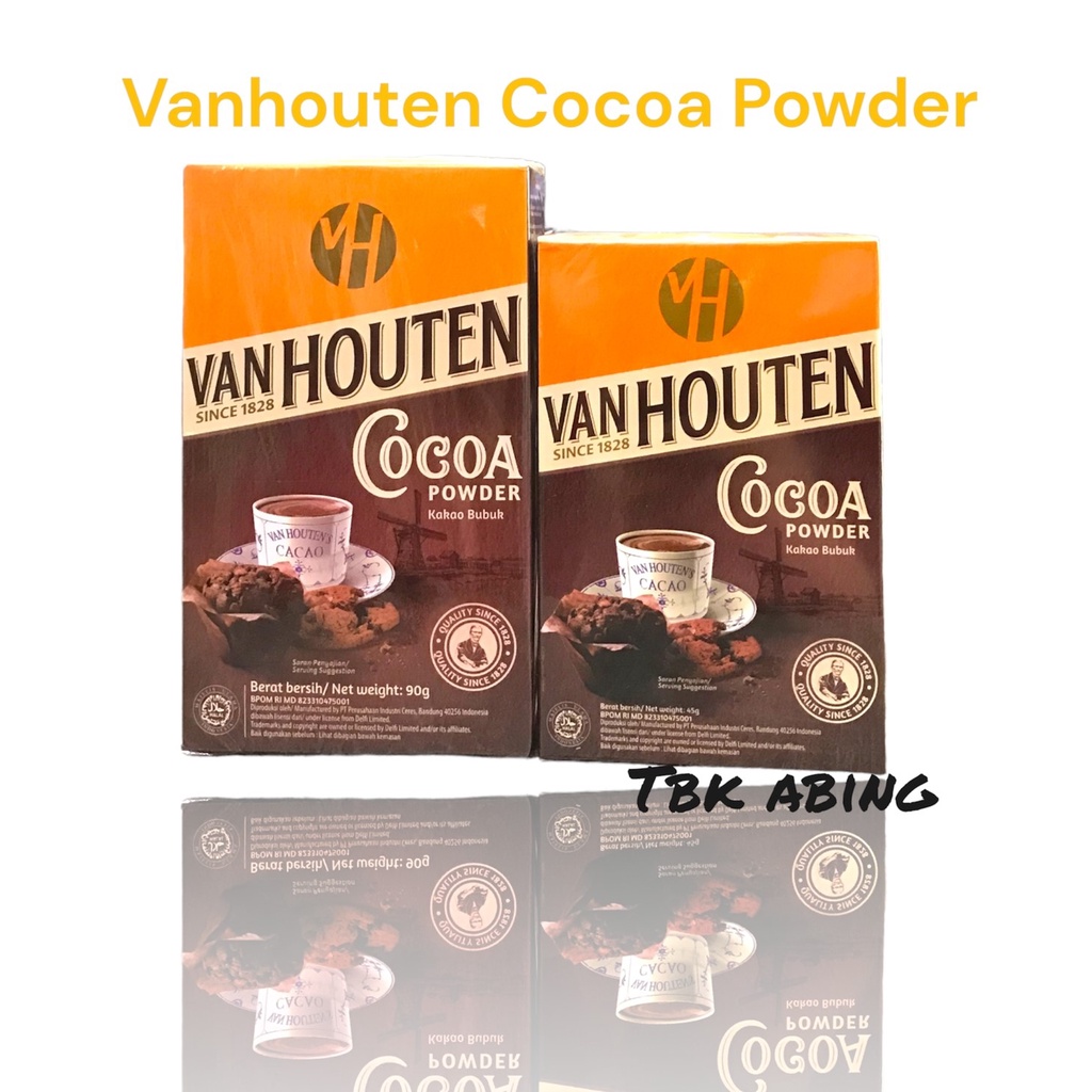 

COCOA POWDER VAN HOUTEN 40gr 90gr / COKLAT COKELAT BUBUK 45 90gr