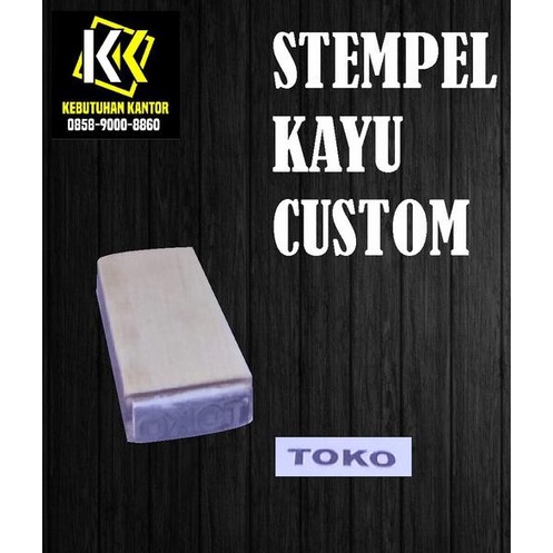 

Terlaris STEMPEL KAYU CUSTOM Termurah