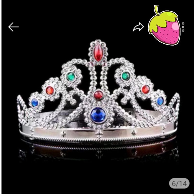mahkota raja/ratu king/queen dewasa/anak2 wisuda bridal shower