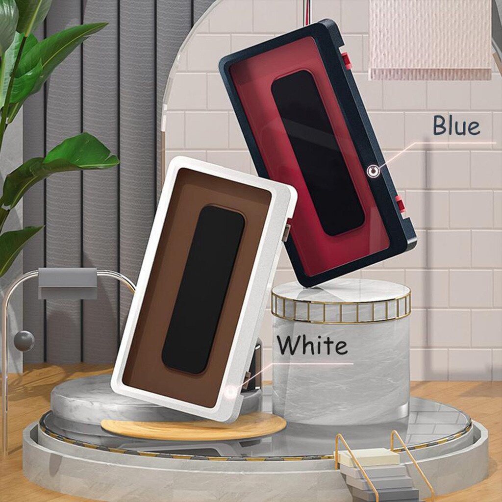 (Serba Serbi)Holder Handphone Kamar Mandi Waterproof / Tempat Penyimpanan Handphone Tempel Dinding -Untuk Kamar Mandi Bathroom Box