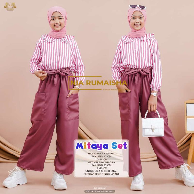 mitaya set kids ori naura
