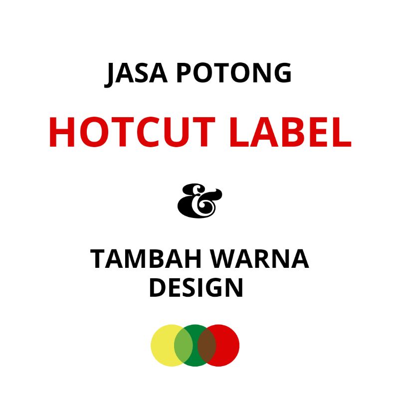 

Jasa Potong Label Hot Cut Label Woven Satin Tafeta