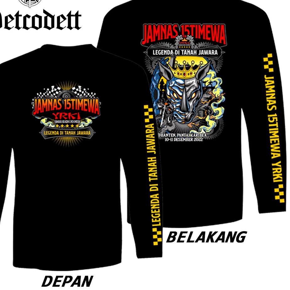 Paling Diminati Kaos Jamnas Banten Lengan Panjang Bahan Cotton Combed 24s, Kaos RX King, Apparel Jam
