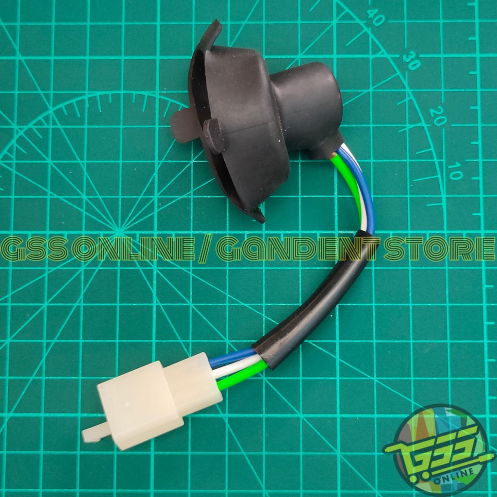 Fiting Lampu Grand Supra Vario Cop Depan Dop Soket Honda Yamaha Universal