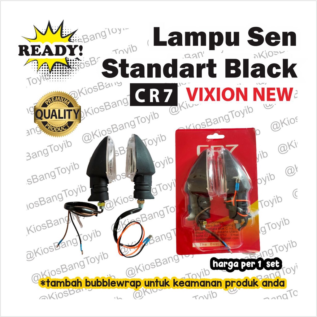 [1set] Lampu Bohlam Sen Riting Reting Standart VIXION NEW Baut (CR7)