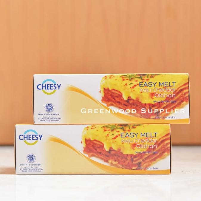 

Cheesy Easy Melt Cheddar Cheese - 500G (FAVORIT) TERLARIS TERPERCAYA ORIGINAL