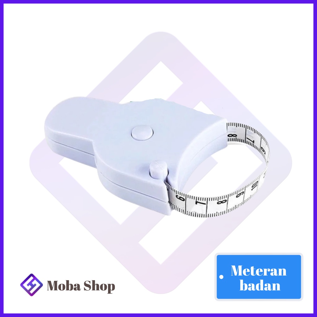Meteran badan 150cm meteran gulung serbaguna