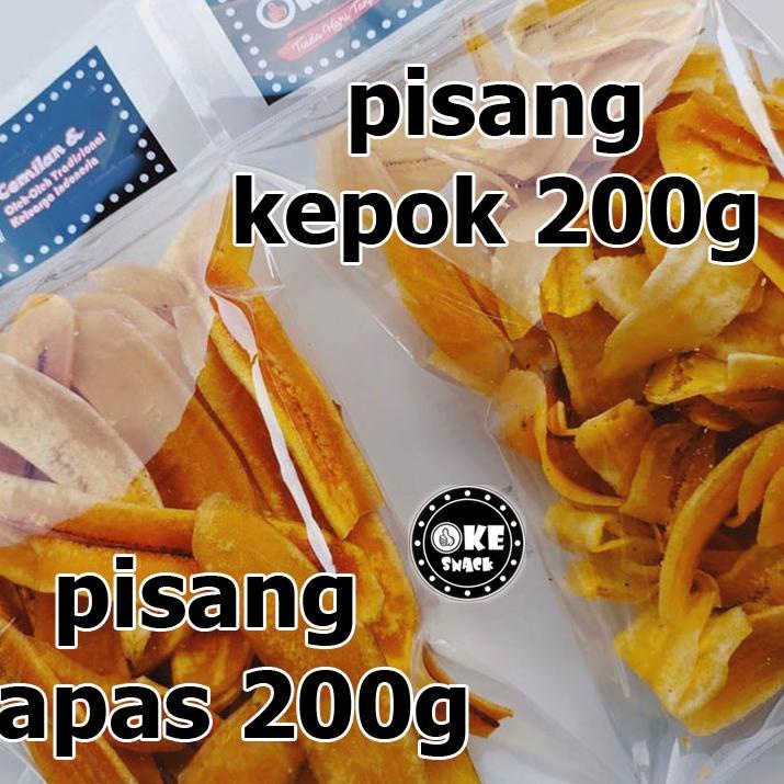 

Sale!!! Keripik Pisang Crispy Renyah 200g