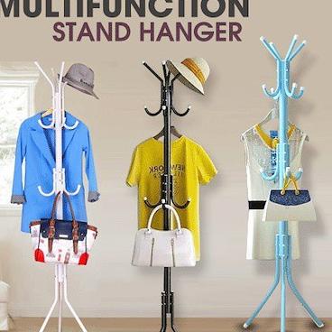 New Sale Stand Hanger Hook Multifungsi / Hanger Gantungan Baju Tas Topi