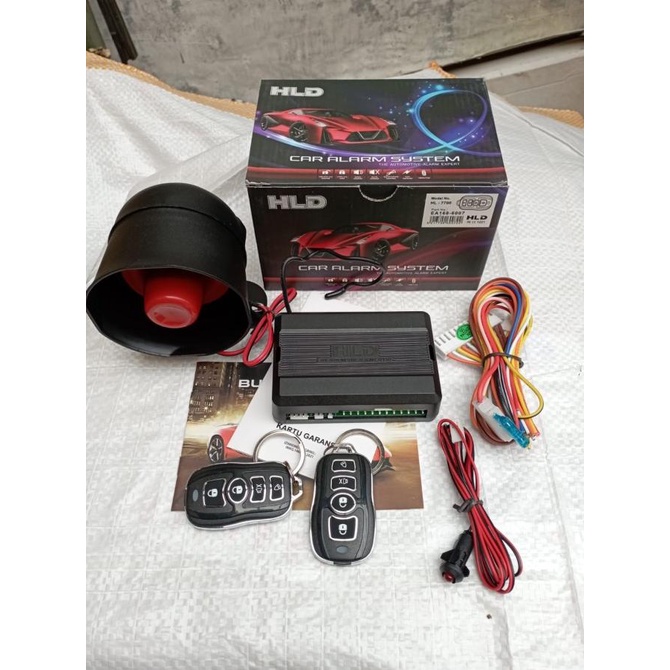 Alarm Mobil merk HLD PREMIUM Car Alarm HLD HL-7700 / HD-6600 System