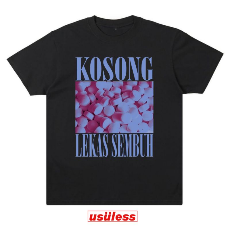 kaos band/t-shirt nothing/band of nothing/nothing get well/lekas sembuh