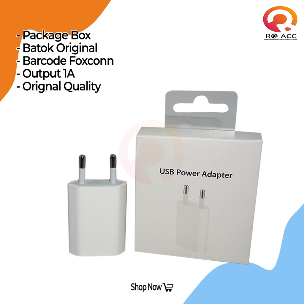 [RO ACC] BATOK / KEPALA CHARGER 5 6 7 8 PLUS  X XR XS MAX GRADE A