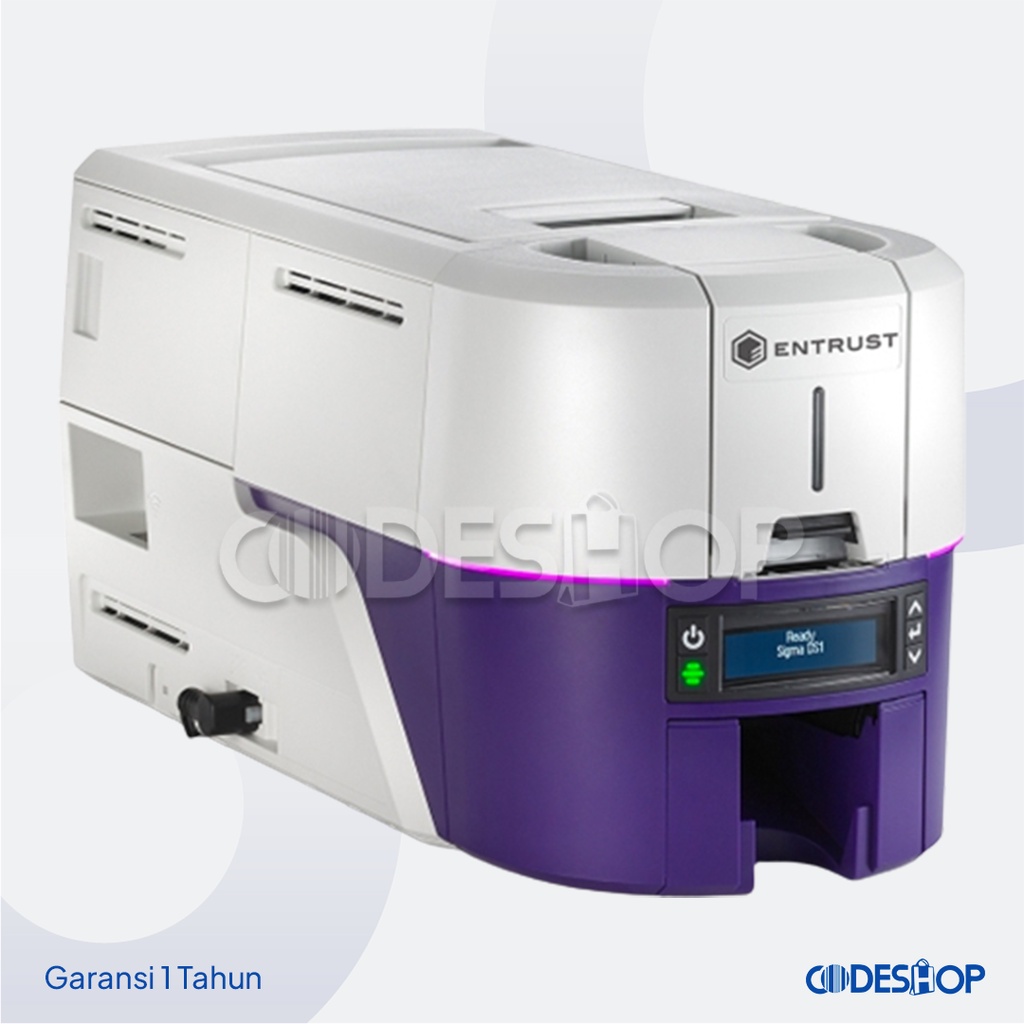 Printer ID Card Entrust Datacard Sigma DS 1 Cetak Kartu PVC Single Side