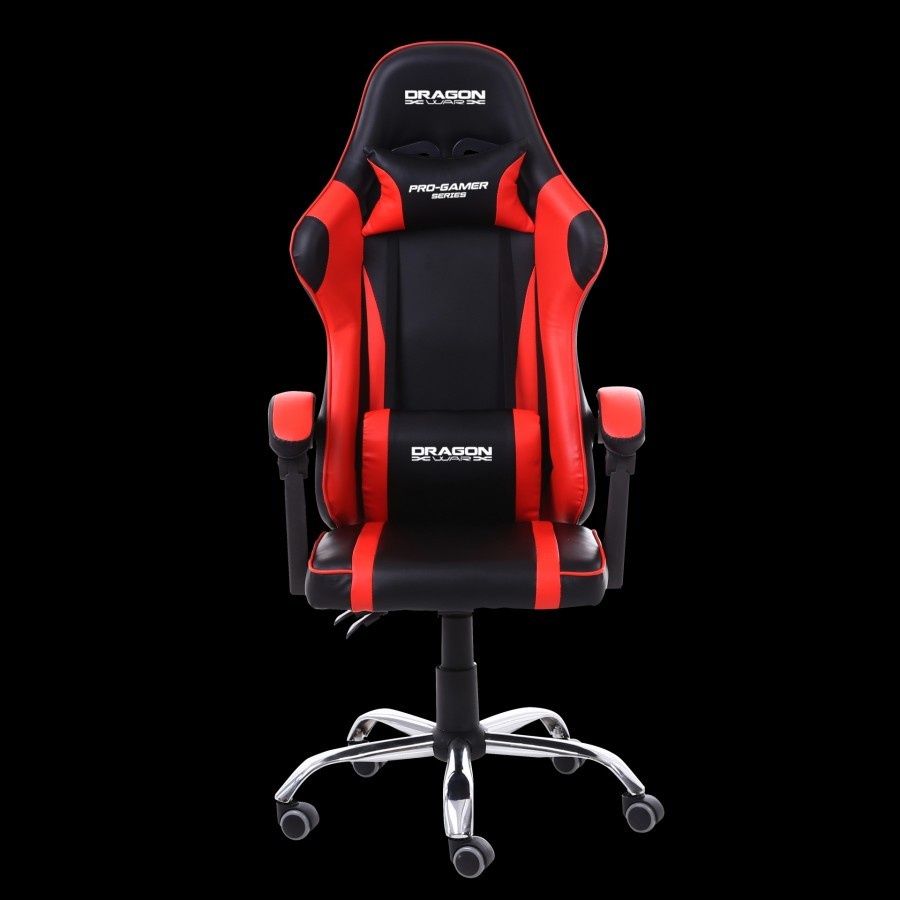 Jual Dragonwar GC005 GC 005 Gaming Chair - Black RED White | Shopee ...