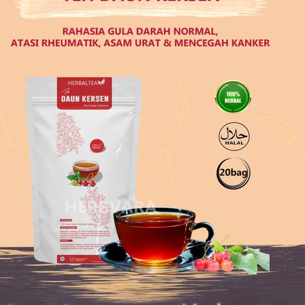 

ヶ TEH DAUN KERSEN TEH HERBAL MENGONTROL KOLESTROL,TEKANAN DARAH DAN MENYEMBUHKAN FLU DAN BATU [COD] ㆃ