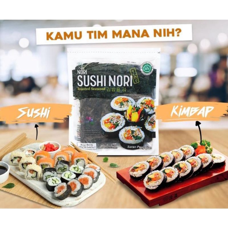 

Sushi Nori isi 10lembar