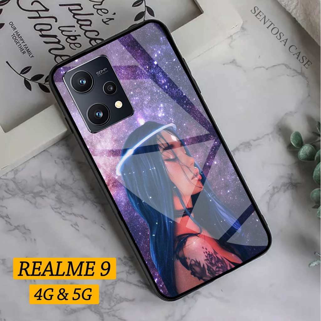 Softcase Glass Kaca REALME 9 4G & REALME 9 5G - Case Handphone REALME 9 4G & REALME 9 5G [T91].