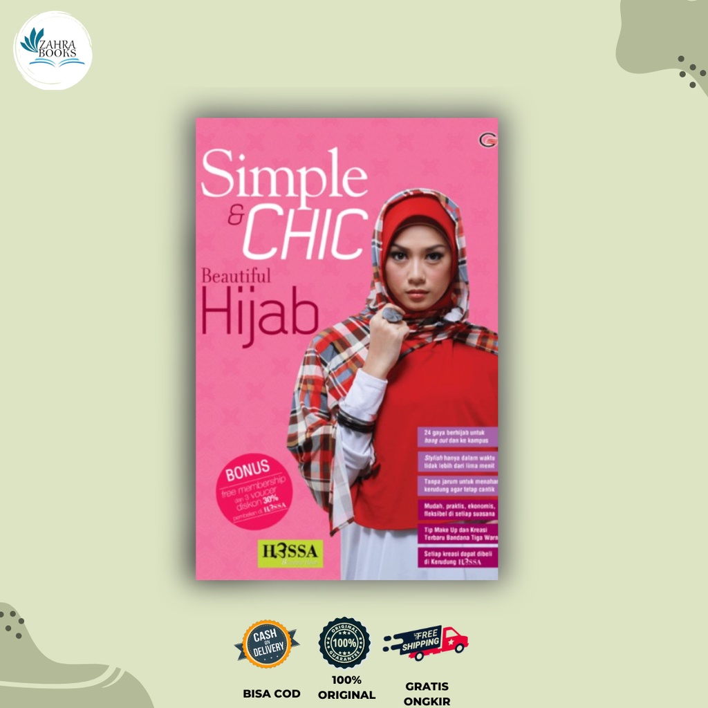AGM - Buku Simple dan Chic Beautiful Hijab - H3SSA