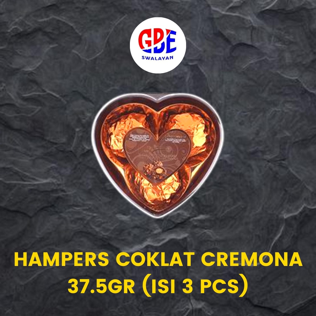 

Hampers Cremona Hazlenut Cream Crisp malt Chocolate Wafer isi 3 | 37.5 gr