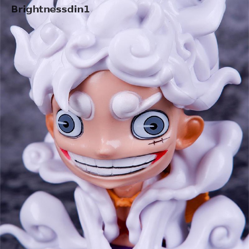 [Brightnessdin1] Versi Mini One Piece Figure Nika Luffy Gear5 Joy Boy Action Figure Patung Butik