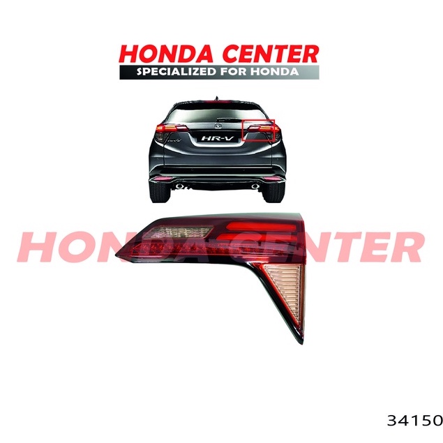 lampu bagasi tail lamp lampu belakang honda hrv 2015 2016 2017 2018 2019 2020 2021 MODEL LED