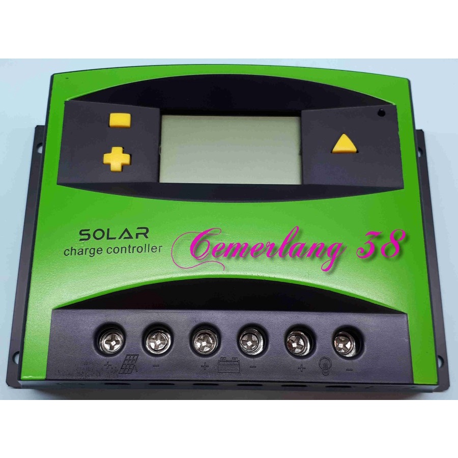 Solar Panel Charger Controller Panel Surya 50A 12V 24V Cell isi daya