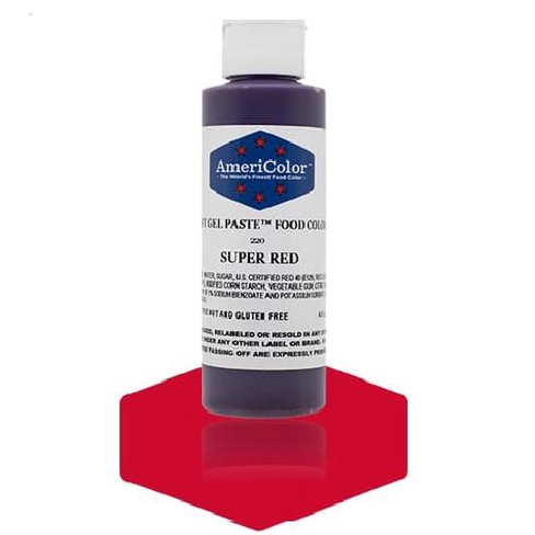 

Americolor Super Red 4.5Oz (128Gr) Soft Gel Paste 028