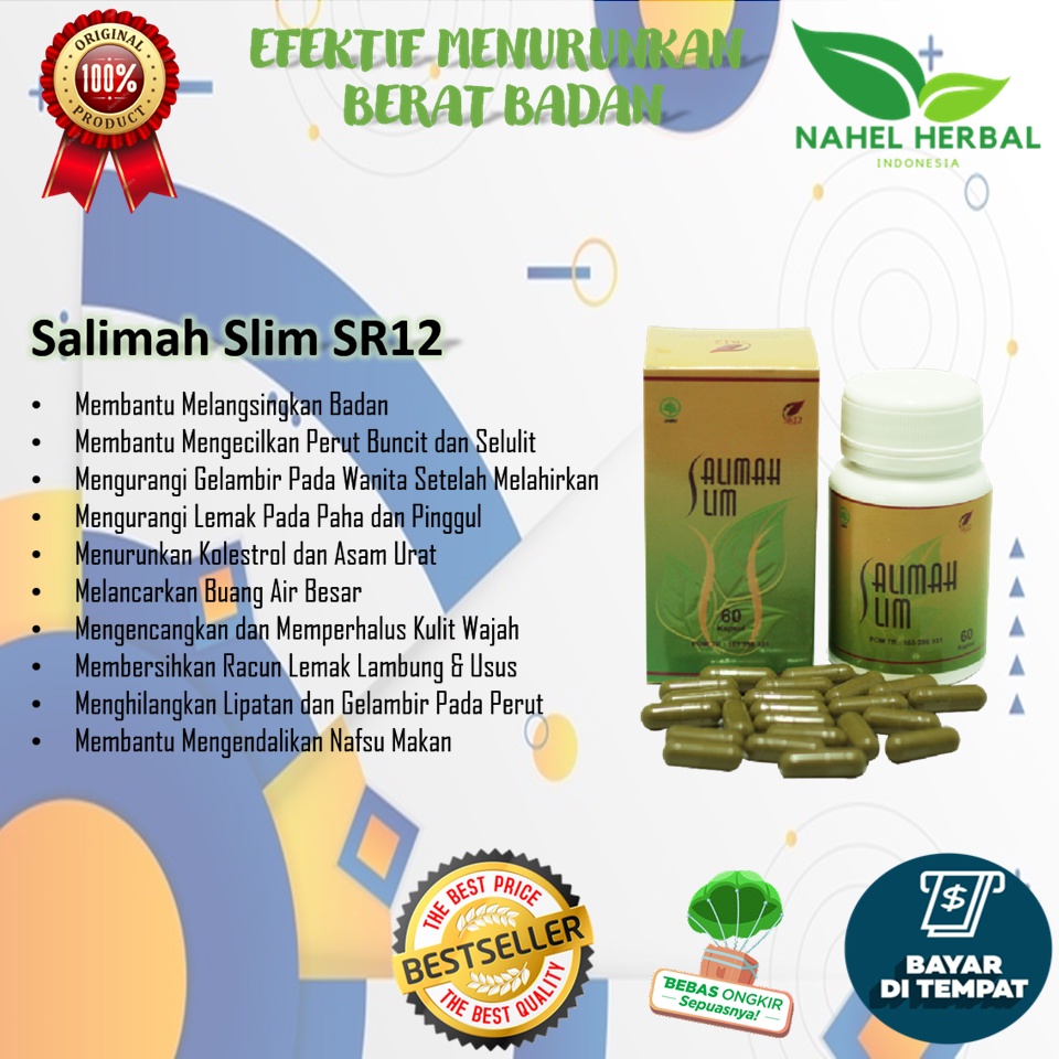 Pelangsing Mr Original Bpom Hsc - Fatloss Langsing Body Herbal Kualitas - Bsh Body Slim 100% Ori - F