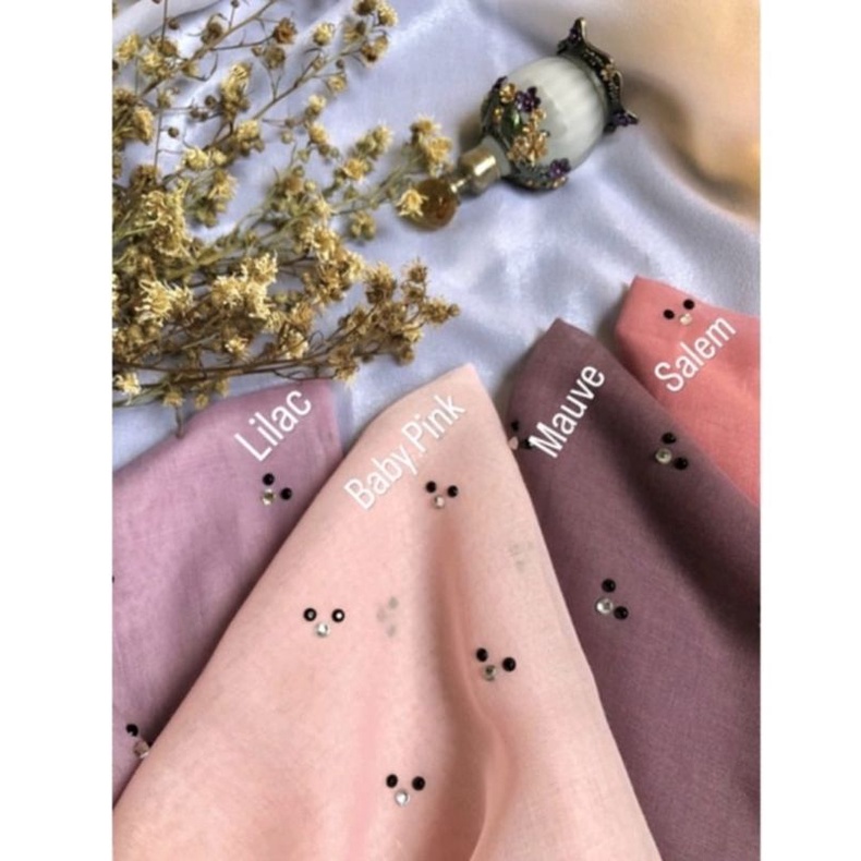 JILBAB SEGI EMPAT PAYET MUTIARA FULL BELAKANG / SEGI EMPAT PAYET SWAROSKI