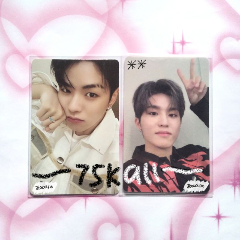 (Booked) Photocard Treasure Jaehyuk digipack meong