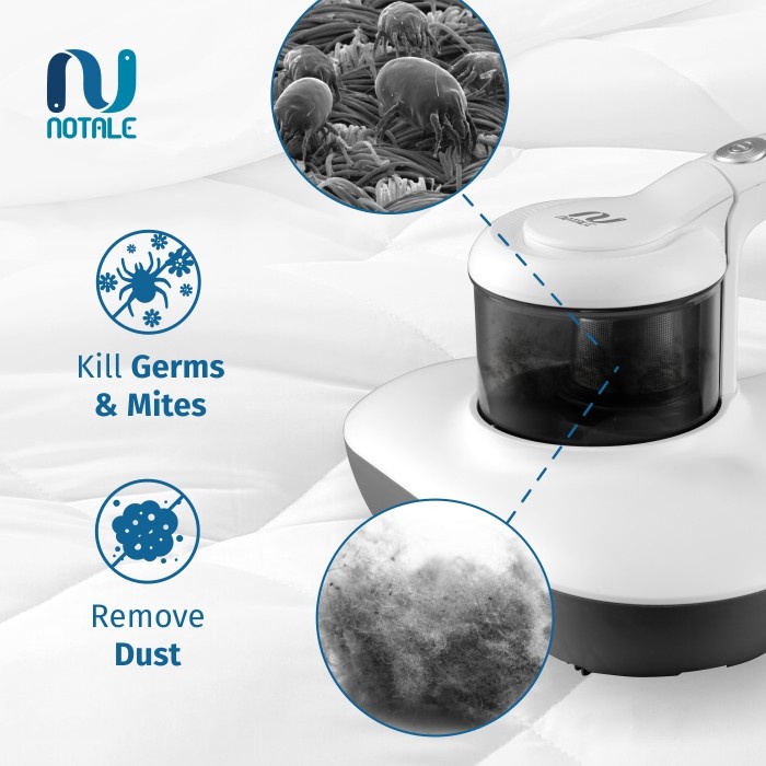 Notale Vacuum Cleaner UV Dust Mite Anti Tungau HEPA Filter