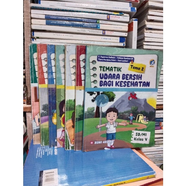 BUKU TEMATIK KELAS 5 SD/V SD TEMA 2,4,5,6,7,8,9, BUMI AKSARA REVISI