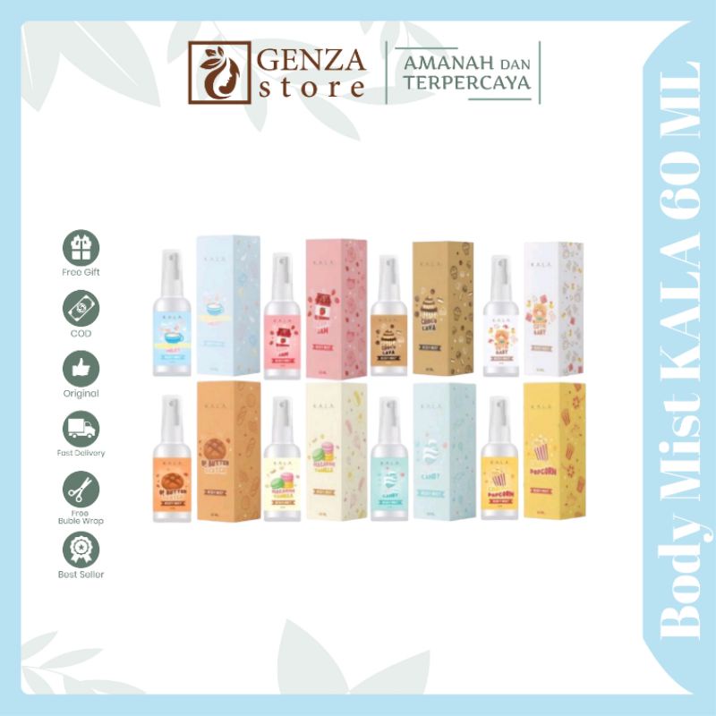 Bodymist KALA 60 ML/ Parfum Badan