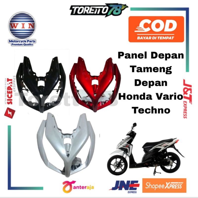 PANEL DEPAN PANEL LAMPU DEPAN HONDA VARIO TECHNO OLD MERK WIN