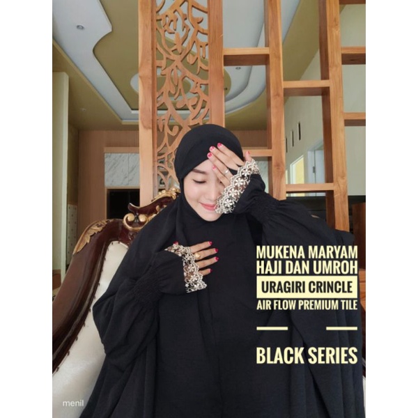 Mukenah Maryam Haji Dan Umroh + Free Tas