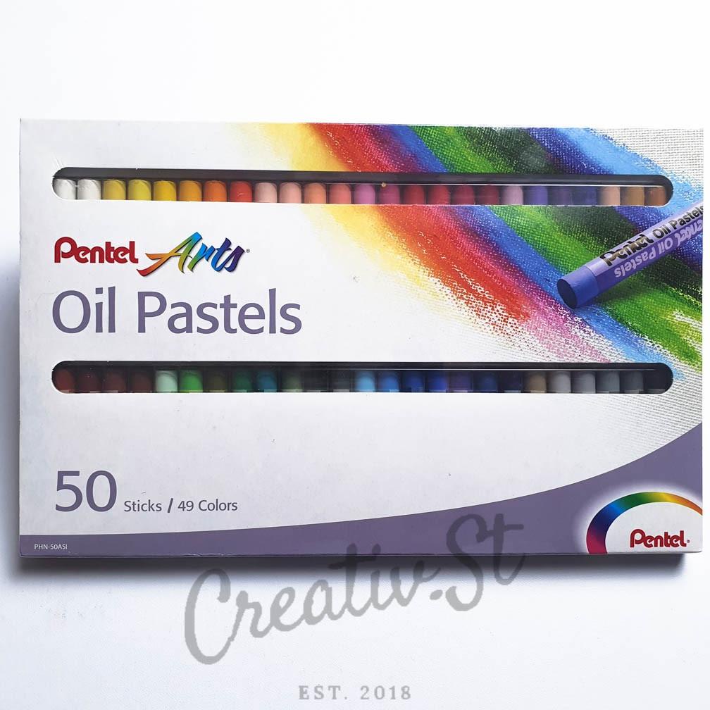 

PENTEL OIL PASTELS 50 WARNA CRAYON TERLARISS...,,,,,