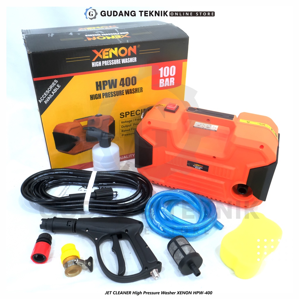 Xenon HPW 400 405 / Jet Cleaner Xenon HPW-400 HPW-405 Mesin Cuci Mobil Motor Xenon HPW400 HPW405 - High Pressure Washer