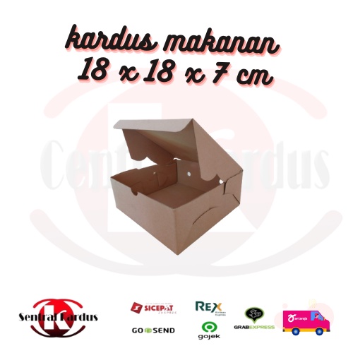 

dus 18x18x7 die cut box packing ( 10 PCS )