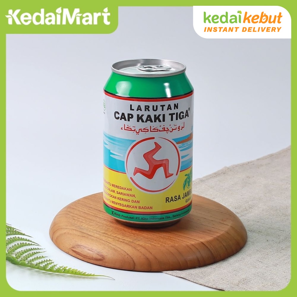 

Larutan Penyegar Cap Kaki Tiga Rasa Jambu 320 Ml