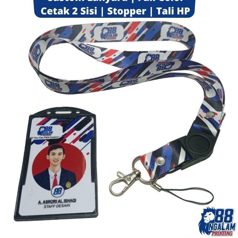 

フ Tali Lanyard Fullset Custom Lanyard Tali Gantungan ID Card Custom ㅿ