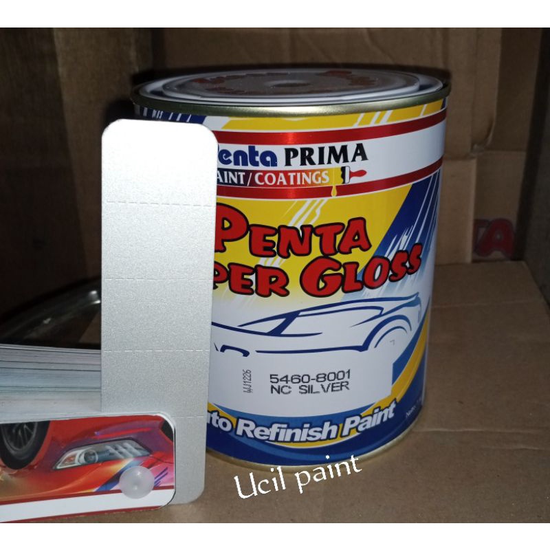 CAT PENTA SUPER GLOSS NC SILVER MENGKILAP / GLOSSY