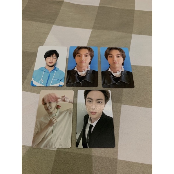 RPC JIN BUTTER, JIN HER V, JIN MEMO20, JIMIN MEMO19