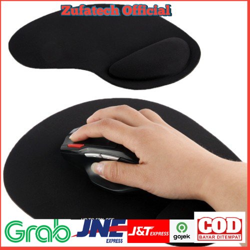 Brila Mouse Pad Ultra Slim Wrist Rest - 63911 - Black -OMAN0JBK